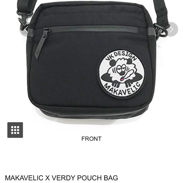 GDC(ジーディーシー)のmakavelic × verdy サコッシュ メンズのバッグ(ウエストポーチ)の商品写真