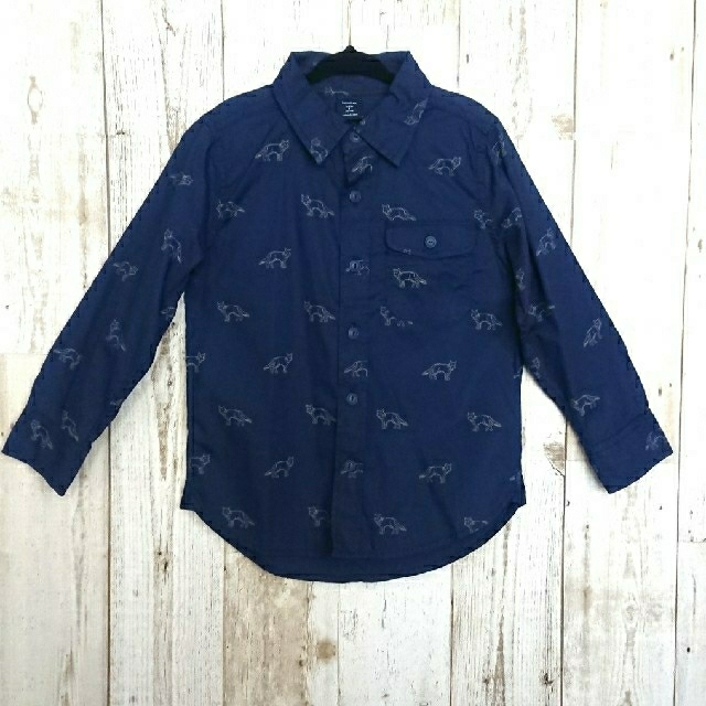 babyGAP(ベビーギャップ)の未使用品   babyGAP  長袖シャツ キッズ/ベビー/マタニティのキッズ服男の子用(90cm~)(Tシャツ/カットソー)の商品写真