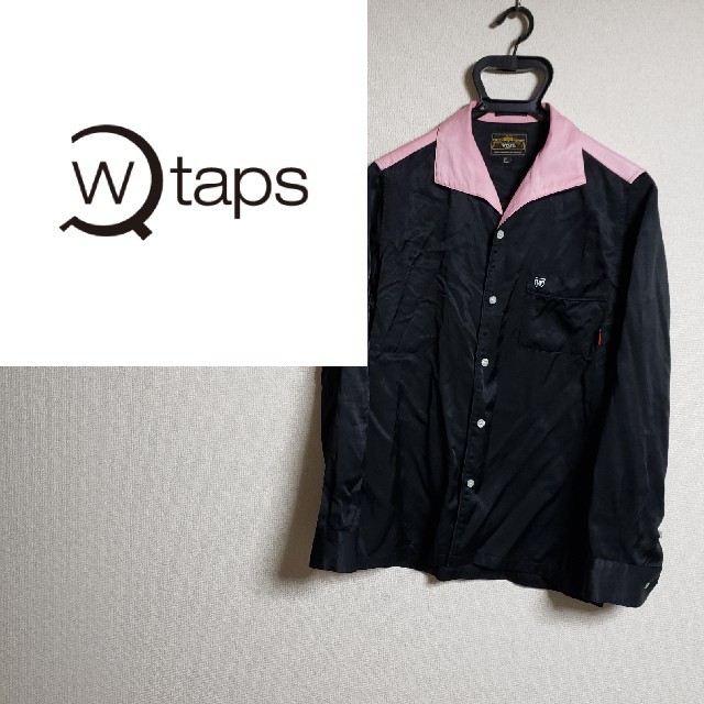 W)taps(ダブルタップス)のダブルタップス オープンカラー ボーリングシャツ ワンポイント 西山徹 メンズのトップス(シャツ)の商品写真