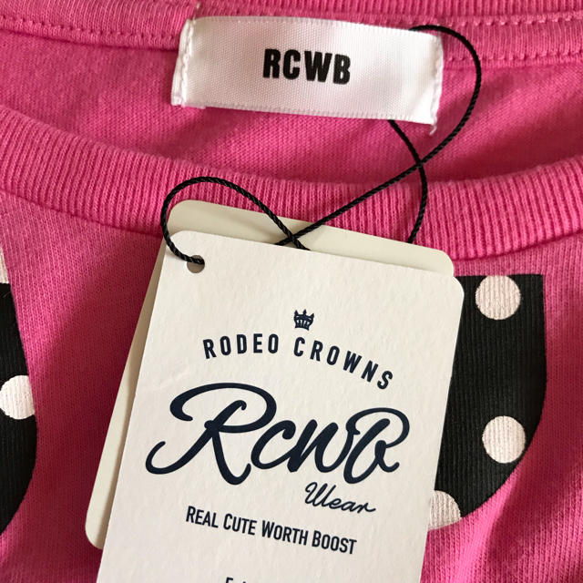 RODEO CROWNS(ロデオクラウンズ)の新品☆RCWB ロデオクラウンズ Tシャツ トップス レディースのトップス(Tシャツ(半袖/袖なし))の商品写真