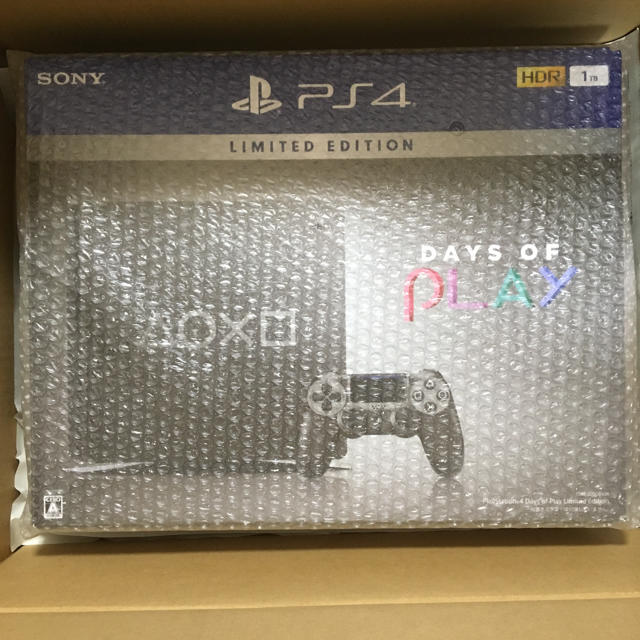 新品 PS4 Days of Play Limited Edition 1TB - 家庭用ゲーム機本体