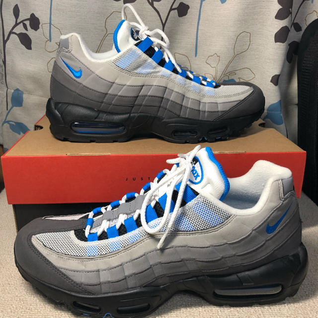 NIKE(ナイキ)の【美中古品】28cm NIKE AIR MAX 95 OG クリスタルブルー   メンズの靴/シューズ(スニーカー)の商品写真