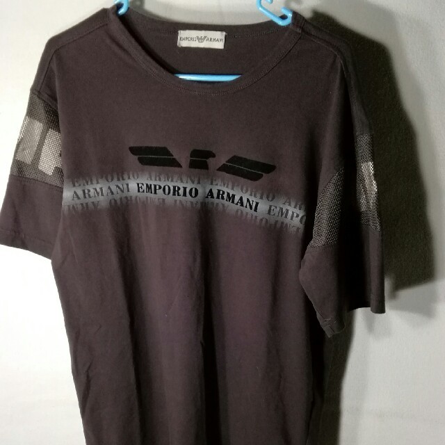 Emporio Armani(エンポリオアルマーニ)のエンポリオ・アルマーニのハーフスリーブクルーネックTシャツ メンズのトップス(Tシャツ/カットソー(半袖/袖なし))の商品写真