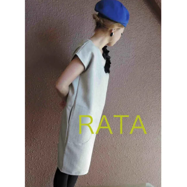 RATA ワンピース レディースのワンピース(ひざ丈ワンピース)の商品写真