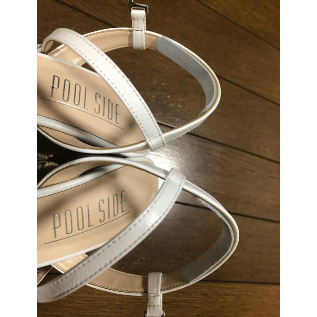 POOL SIDE(プールサイド)の【送料込み】プールサイド マテリアルMIXウェッジサンダル レディースの靴/シューズ(サンダル)の商品写真