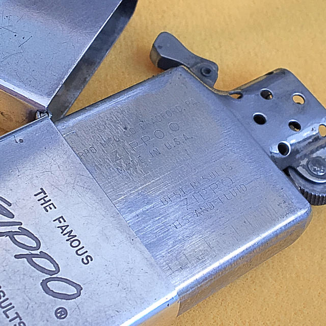 ZIPPO(ジッポー)のZIPPO 希少レア オールド STERLING スターリングシルバー 70s メンズのファッション小物(タバコグッズ)の商品写真