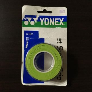 ヨネックス(YONEX)のヨネックス★テニスグリップテープ3本巻き★シトラスグリーン週末限定650円(テニス)