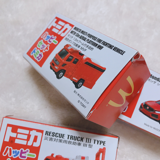 マクドナルド(マクドナルド)のマクドナルド ハッピーセット　トミカ  キッズ/ベビー/マタニティのおもちゃ(電車のおもちゃ/車)の商品写真