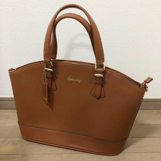 ハロッズ(Harrods)のブラウントートバッグ(ハンドバッグ)