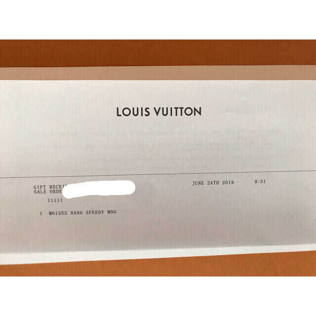 LOUIS VUITTON(ルイヴィトン)の最終値下げ  新品未使用  ルイヴィトン  ナノスピーディ レディースのバッグ(ショルダーバッグ)の商品写真