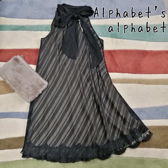 【美品】Alphabet's alphabet♡パーティードレス