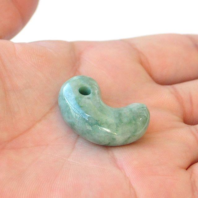 ☆超激レア!!☆完全別格品!!☆糸魚川翡翠☆超極上マーブル模様!!☆勾玉
