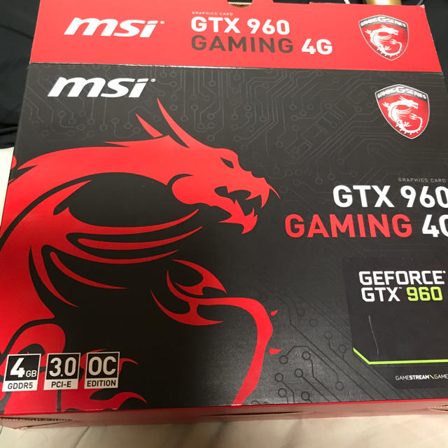 msi GeForce GTX 960 4GB