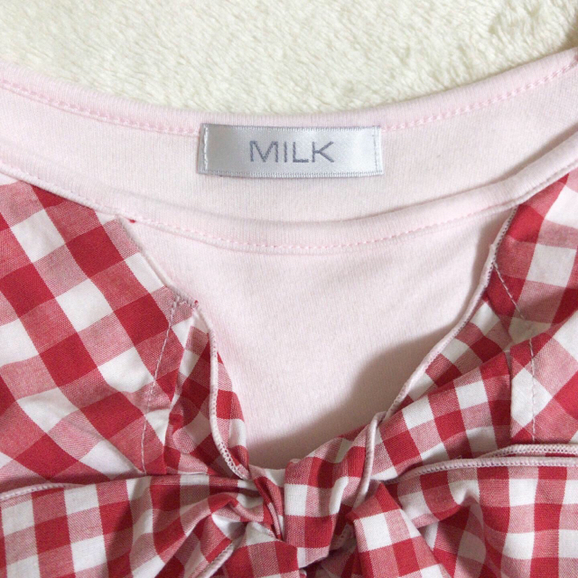 MILKのラブベリー柄Babydollのピンク