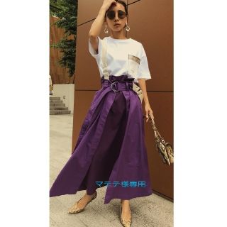 アメリヴィンテージ(Ameri VINTAGE)のマテテ様専用　ameri SUSPENDER LAYERED SKIRT

(ロングスカート)