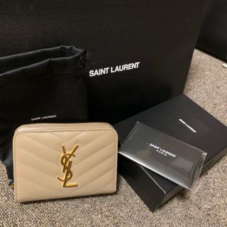 専用サンローラン/財布/コンパクト・ウォレット・モノグラム/先週購入