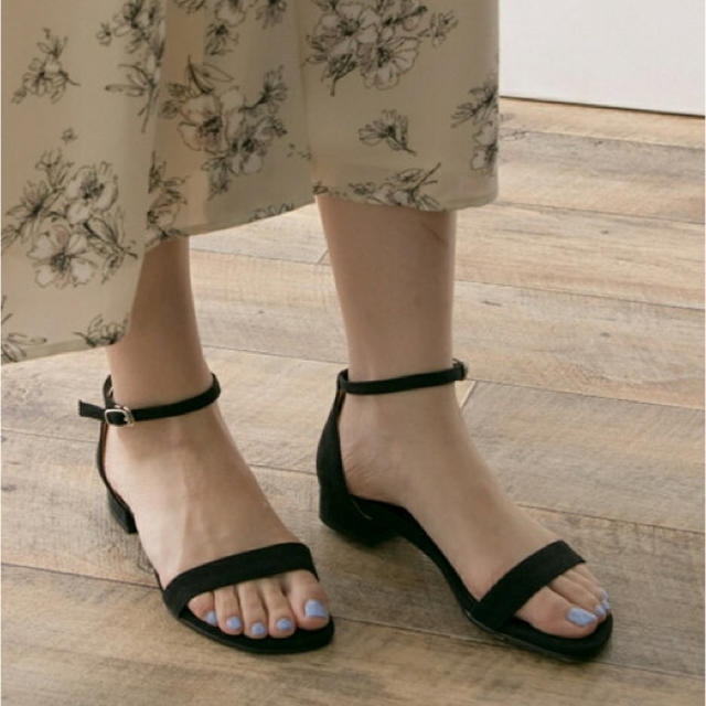 BLACKサイズアーバンリサーチ MILLIWM Flat Strap Sandal