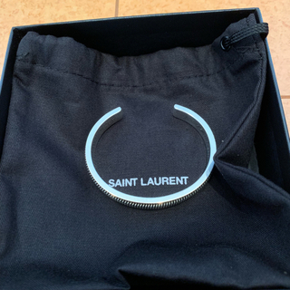 サンローラン(Saint Laurent)のsaint laurent oxidised silver bracelet M(ブレスレット)