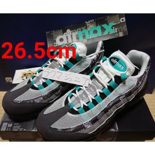 ナイキ(NIKE)の【26.5cm】AIR MAX 95 PRNT JADE エアマックス95(スニーカー)