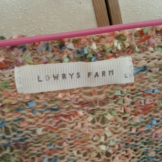 LOWRYS FARM(ローリーズファーム)のカラフルサマーニット レディースのトップス(ニット/セーター)の商品写真