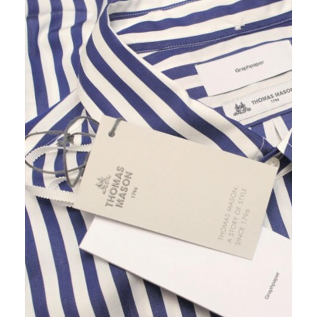 1LDK SELECT(ワンエルディーケーセレクト)のGraphpaper　" Thomas Mason S/S B.D Shirt  メンズのトップス(シャツ)の商品写真