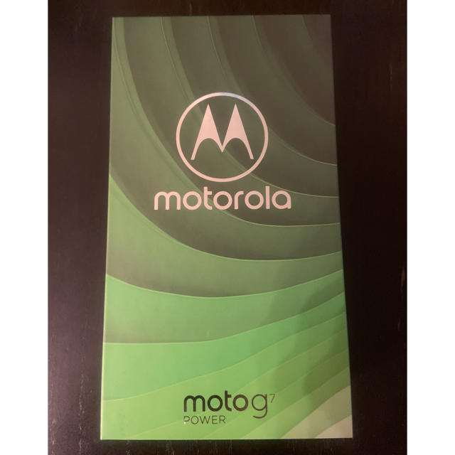 ANDROID(アンドロイド)のMoto g7 power スマホ/家電/カメラのスマートフォン/携帯電話(スマートフォン本体)の商品写真