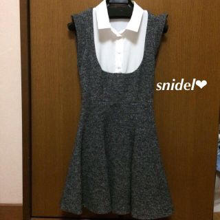 スナイデル(SNIDEL)の人気ワンピース♡(ミニワンピース)