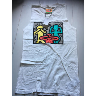 スライ(SLY)のKeith HaringとSLYのコラボタンクトップ(Tシャツ(半袖/袖なし))