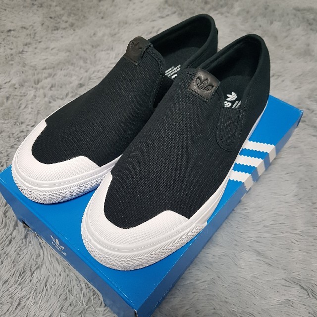 adidas(アディダス)の＊新品＊Adidas アディダス スリッポン 24.5cm レディースの靴/シューズ(スリッポン/モカシン)の商品写真