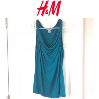 エイチアンドエム(H&M)の 【新品】H&M☆ドレープタンク(タンクトップ)