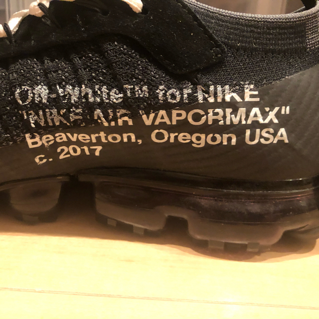 NIKE(ナイキ)の美品Nike vapormax off-white the ten メンズの靴/シューズ(スニーカー)の商品写真