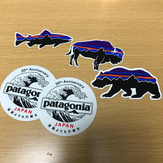 パタゴニア(patagonia)のpatagonia ステッカー 5枚(ステッカー)