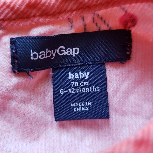 babyGAP(ベビーギャップ)のbaby Gap　ワンピース　70センチ キッズ/ベビー/マタニティのベビー服(~85cm)(ワンピース)の商品写真