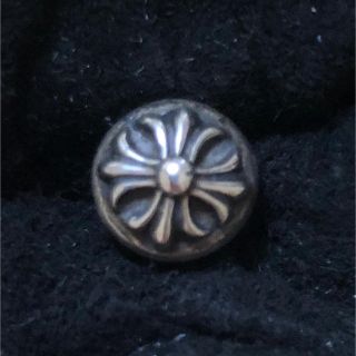 クロムハーツ(Chrome Hearts)のクロムハーツ クロムハーツ シルバーピアス クロスボールスタッド(ピアス(片耳用))