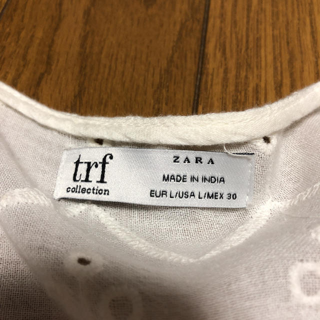 ZARA(ザラ)のザラ レーストップス レディースのトップス(シャツ/ブラウス(長袖/七分))の商品写真