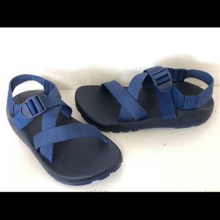 チャコ(Chaco)のBEAMS/別注/チャコ/限定/Vibram/サンダル/27cm/ネイビー/美品(サンダル)