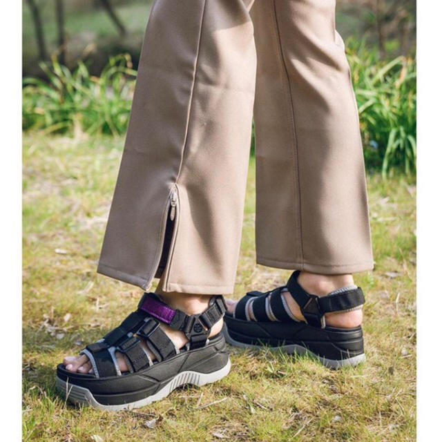 [限定コラボ商品]shaka×yurino&anna suda×mini 紫 レディースの靴/シューズ(サンダル)の商品写真