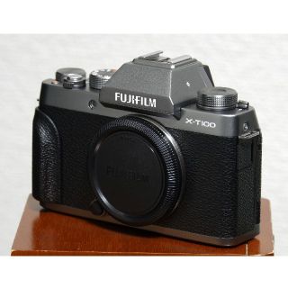 フジフイルム(富士フイルム)のFujifilm ミラーレス一眼 X-T100 ボディ 保証あり 富士フイルム(ミラーレス一眼)