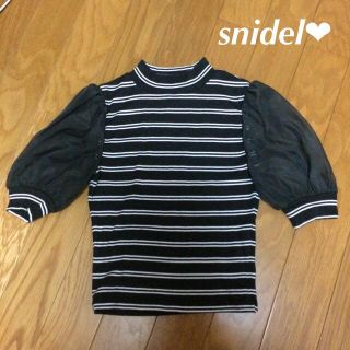 スナイデル(SNIDEL)のウッディ様15日までお取り置き♡(カットソー(半袖/袖なし))