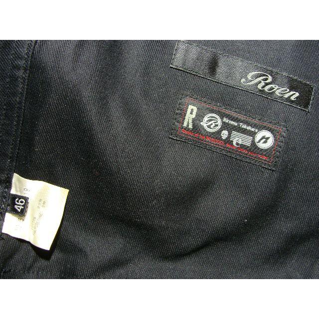 Roen(ロエン)のRoenロエンバックスカルドクロスタッズストレッチオールインワンつなぎスワロ メンズのスーツ(セットアップ)の商品写真