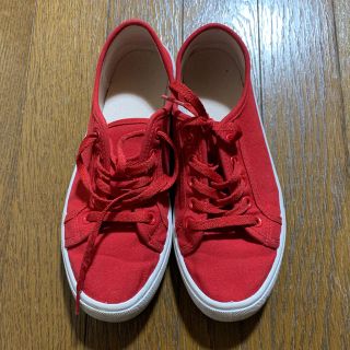 ジーユー(GU)の【CONVERSE風】スニーカー(スニーカー)