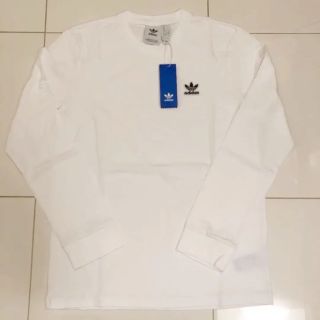 アディダス(adidas)の新品 adidas オリジナルス ロンＴ 白(Tシャツ/カットソー(七分/長袖))