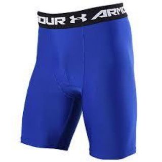 アンダーアーマー(UNDER ARMOUR)の50%オフ アンダーアーマー MD ブルー インナースパッツ タイツ ショーツ(ウェア)