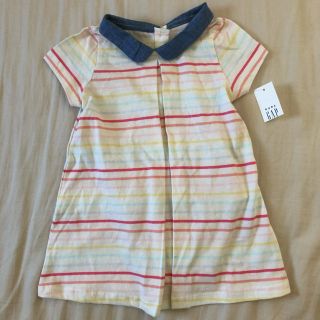 ベビーギャップ(babyGAP)の【mami様専用】baby GAP ボーダーワンピース(ワンピース)