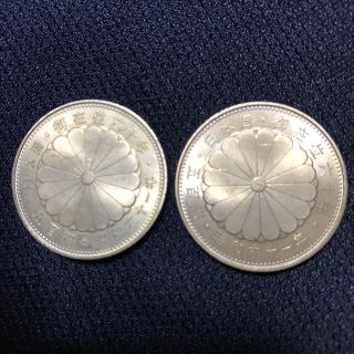 天皇陛下御在位60年記念500円硬貨(貨幣)