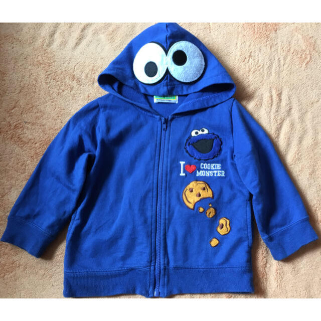 SESAME STREET(セサミストリート)のクッキーモンスター 3点セット 90cm キッズ/ベビー/マタニティのキッズ服男の子用(90cm~)(Tシャツ/カットソー)の商品写真