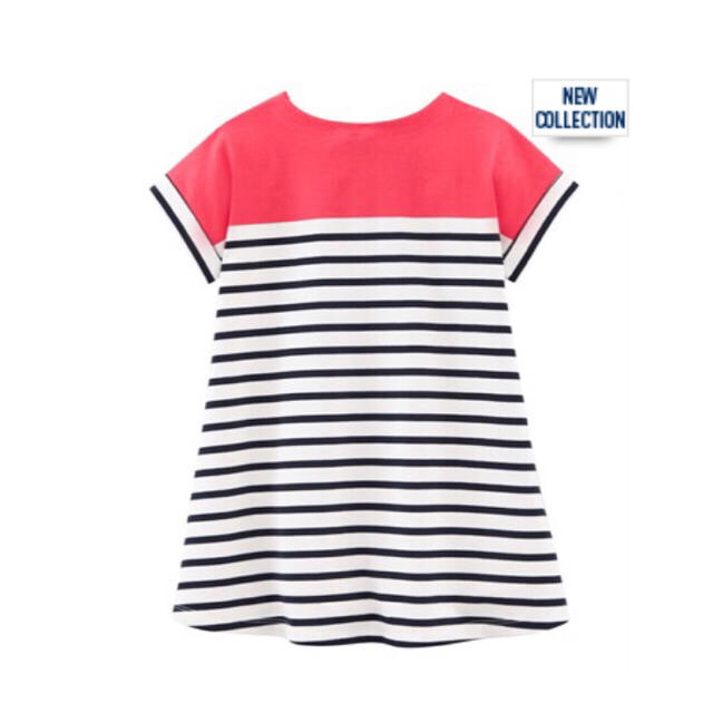 PETIT BATEAU(プチバトー)の新品 プチバトー ワンピース 4ans 5ans 10ans キッズ/ベビー/マタニティのキッズ服女の子用(90cm~)(ワンピース)の商品写真