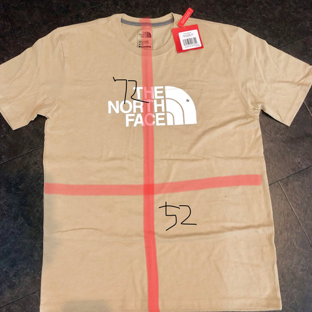 THE NORTH FACE(ザノースフェイス)のTHE NORTH  FACE 新品Tシャツ  タグ付き 値下げ‼️ メンズのトップス(Tシャツ/カットソー(半袖/袖なし))の商品写真