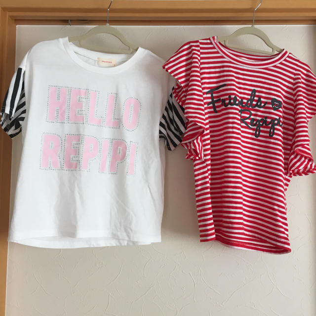 repipi armario(レピピアルマリオ)のレピピアルマリオ XS(140〜150) Tシャツ 2枚セット レディースのトップス(Tシャツ(半袖/袖なし))の商品写真