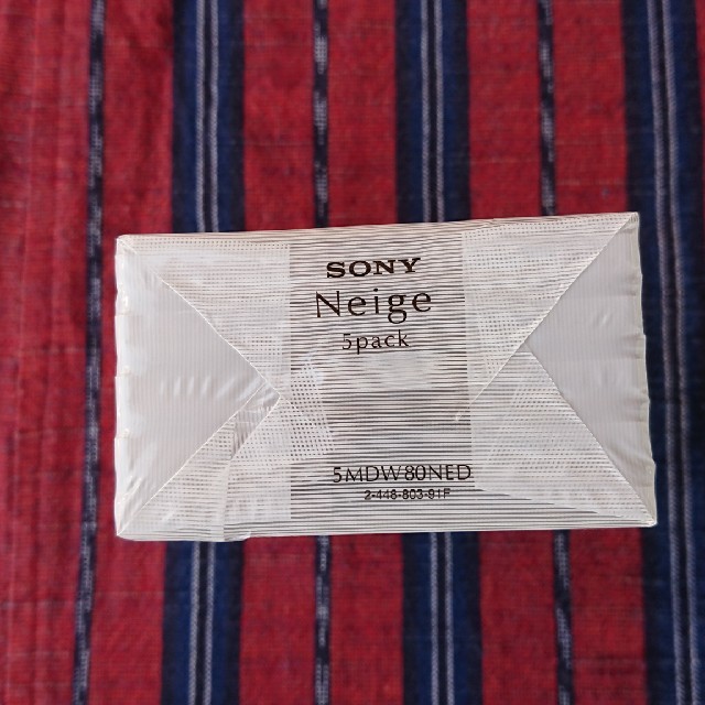 SONY(ソニー)のSONY MD録音用ミニディスク80 エンタメ/ホビーのCD(その他)の商品写真